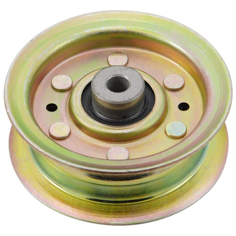 Parts Camp 532173438 Flat Idler Pulley for Husqvarna/AYP/Craftsman 104360X 131494 173438 532173438 John Deere AM103287 AM103480 AM108923 AM37321 Stens 280-623 Mower Pulley for 42" Decks - Image 1